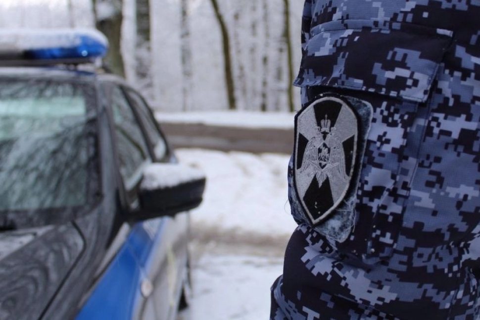 В Архангельске наряд Росгвардии задержал гражданина, подозреваемого в хищении алкоголя 